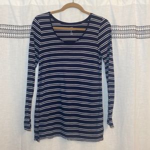 Gap Striped Luxe Long Sleeve